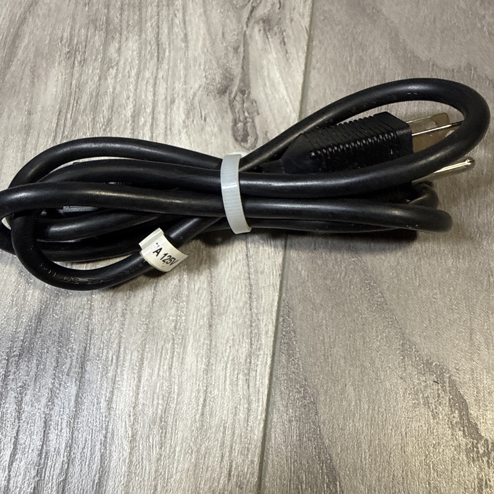 3-Prong AC Power Cord – Black 3ft