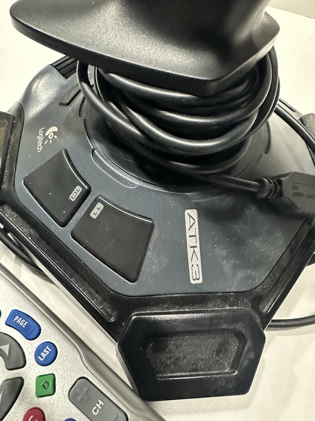 Electronics Junk Drawer Lot Logitech Joystick Amazon Fire Remotes & More