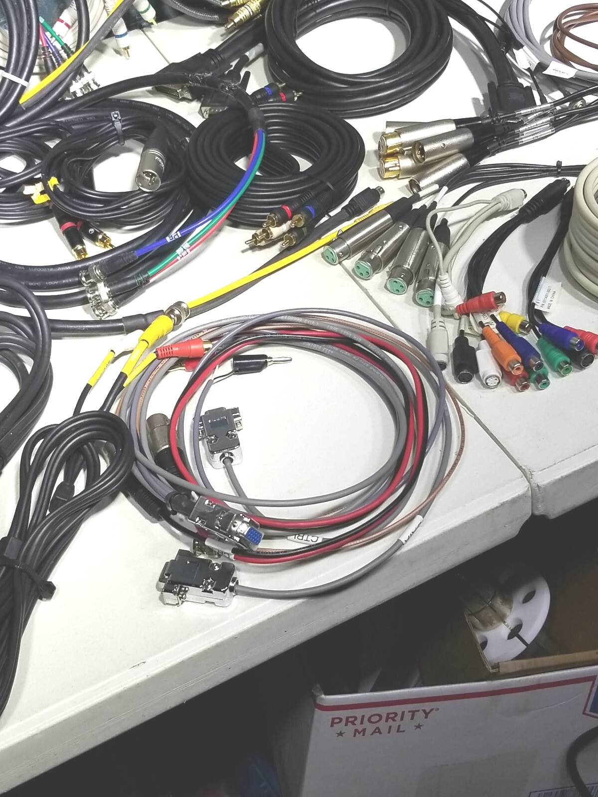 Lot of Professional Audio Cables