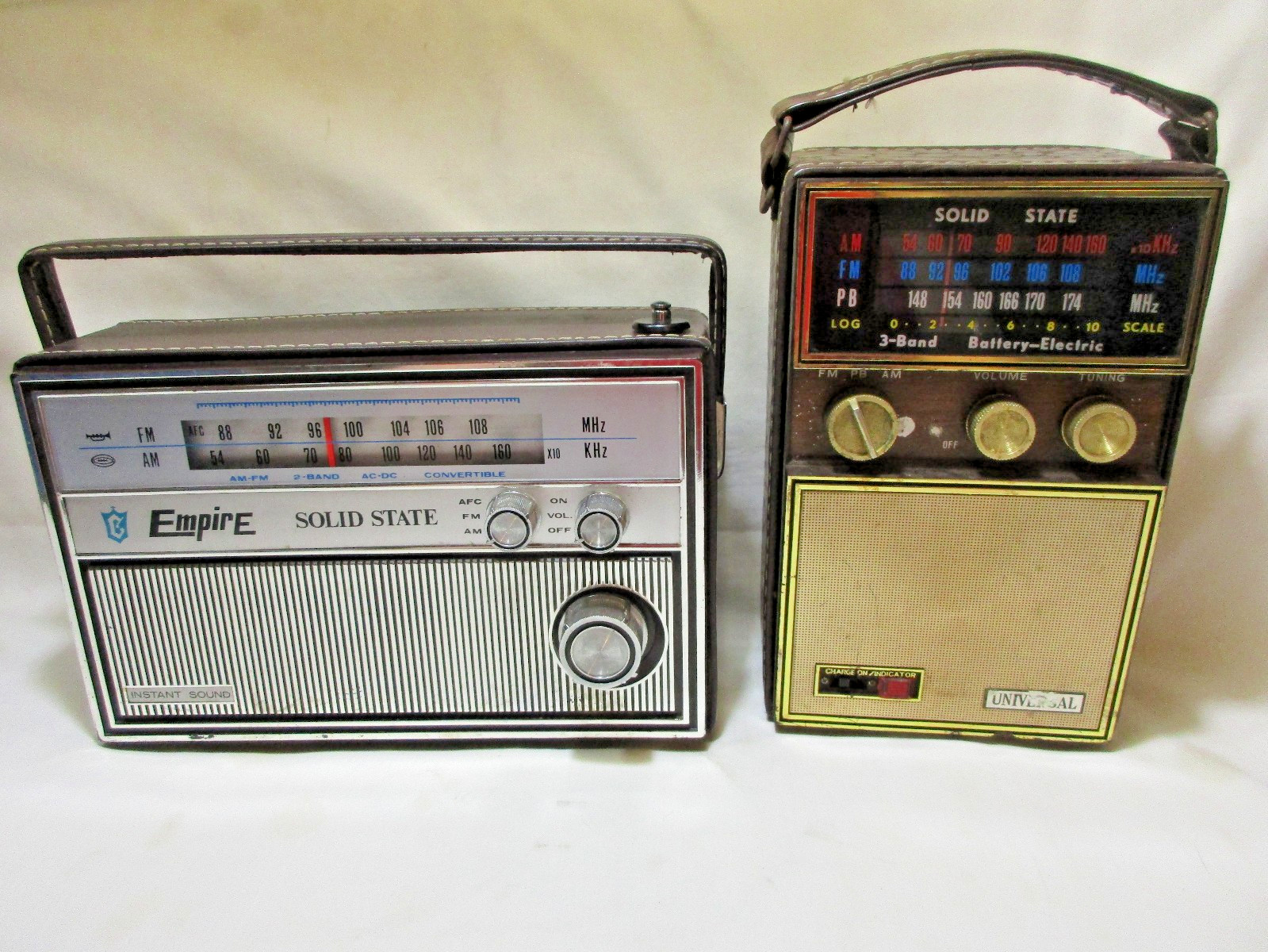 (Choice) “Missing Link” EmpirE or Universal Brand Hong Kong Transistor Radios