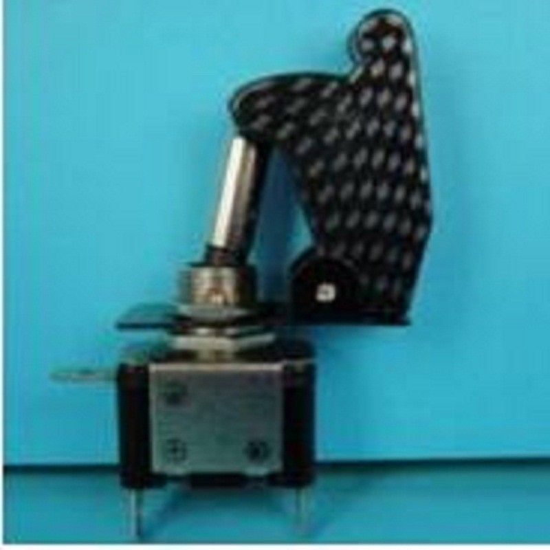 Racing Car Illuminated Toggle Switch + Safety Cover,BBB