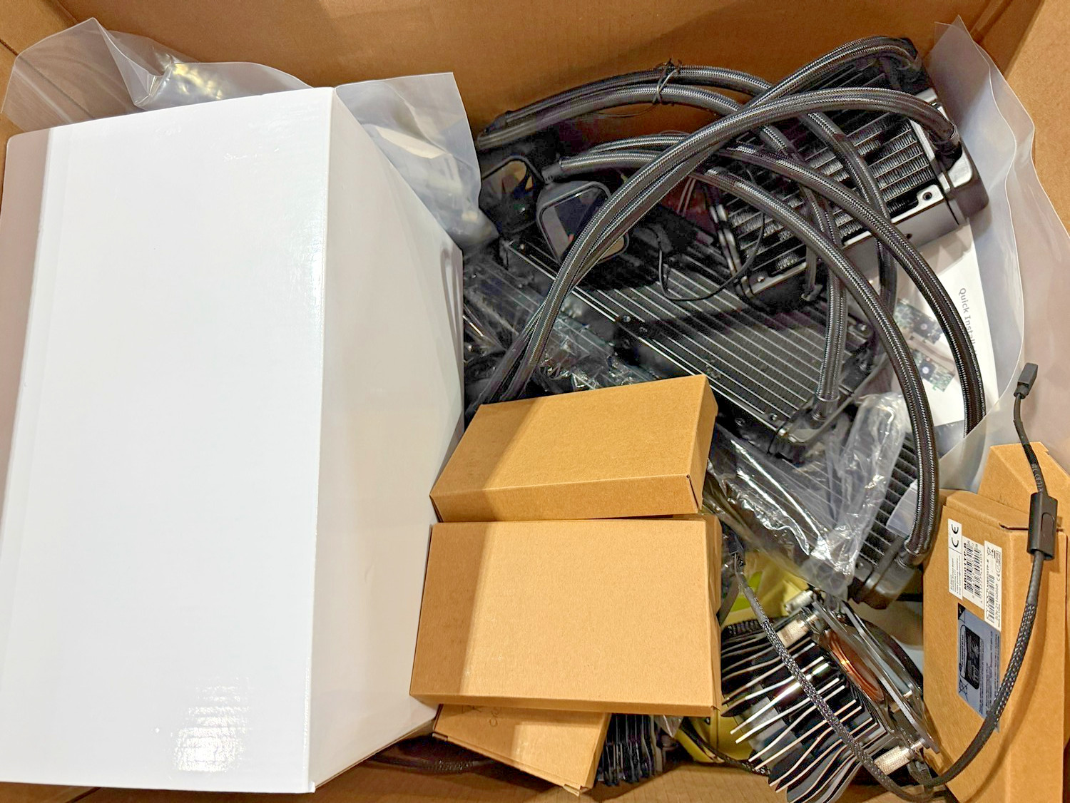 Mystery Tech Box Surprise Various Assortment Of Technology Items Medium Size Box