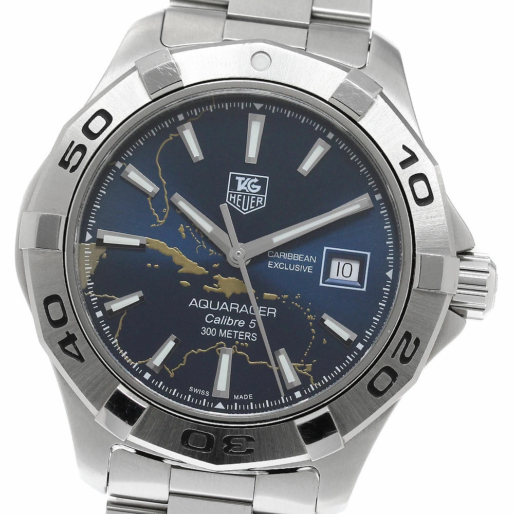 TAG HEUER Watch WAP201AG Aquaracer Caribbean Edition Automatic Men’s