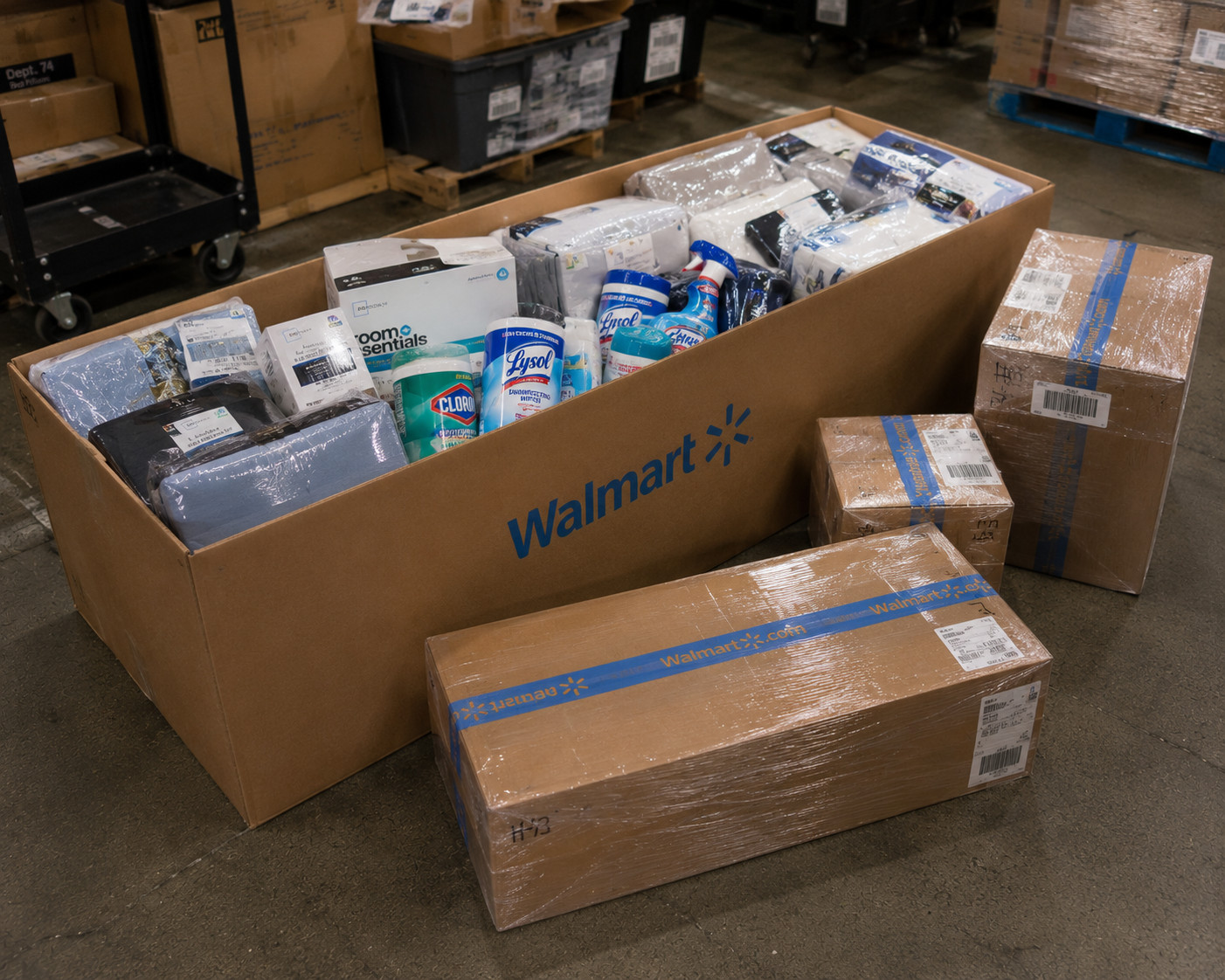 TJ Maxx Retail Overstock with Household Product Variety