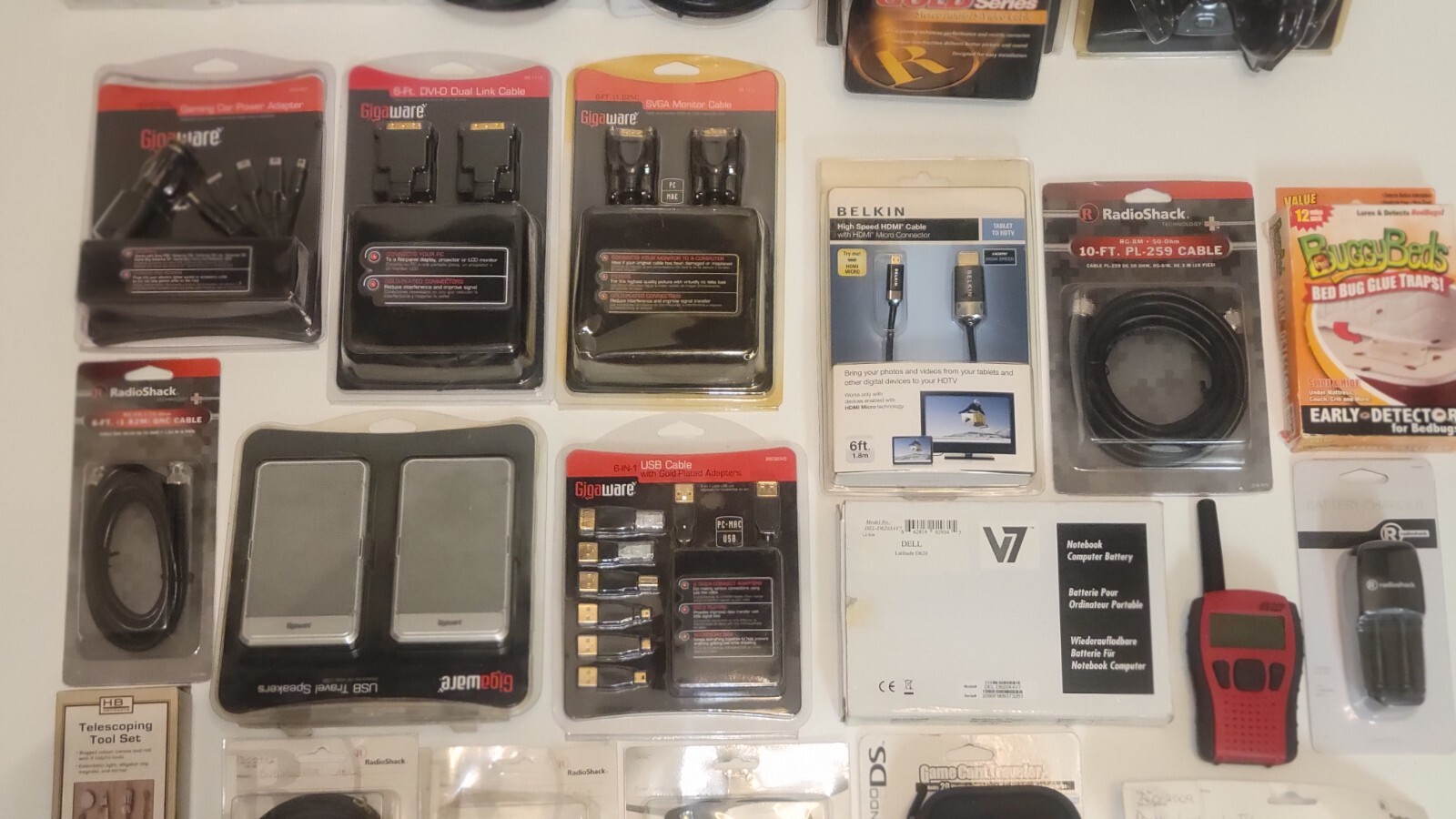 Bulk Mixed Wholesale Lot of 60 Miscellaneous Items such as weather radio, power