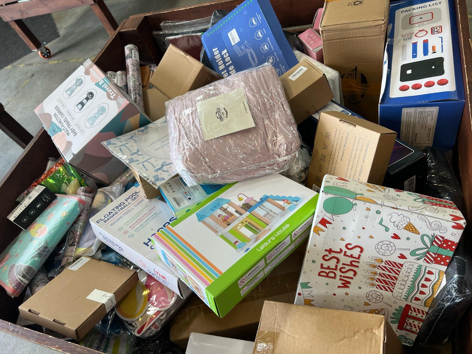 AMAZON Mystery Box General Merchandise Lot Fun Liquidations Bundle Free Shipping