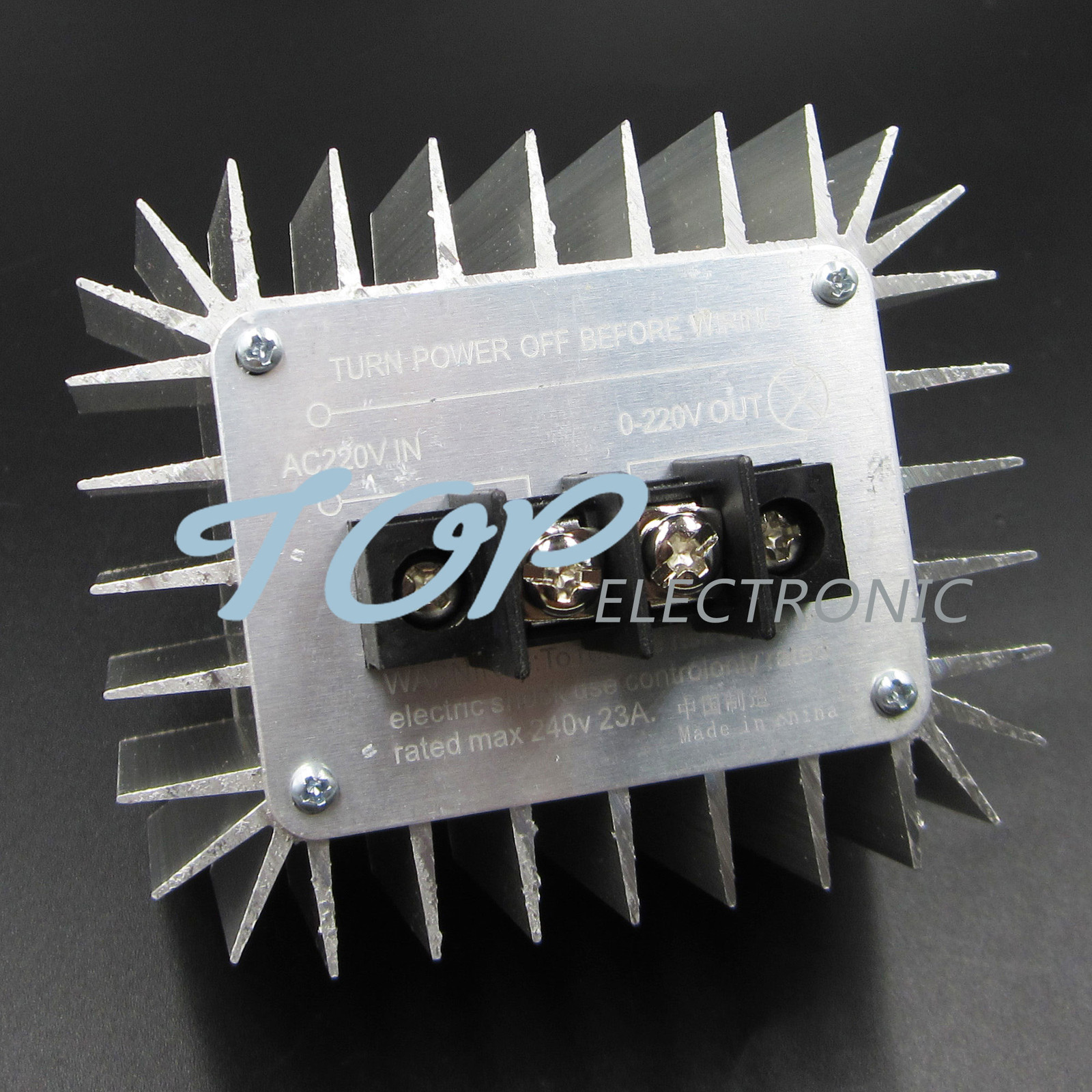 AC 220V 5000W SCR Voltage Regulator Speed Controller Dimmer Thermostat