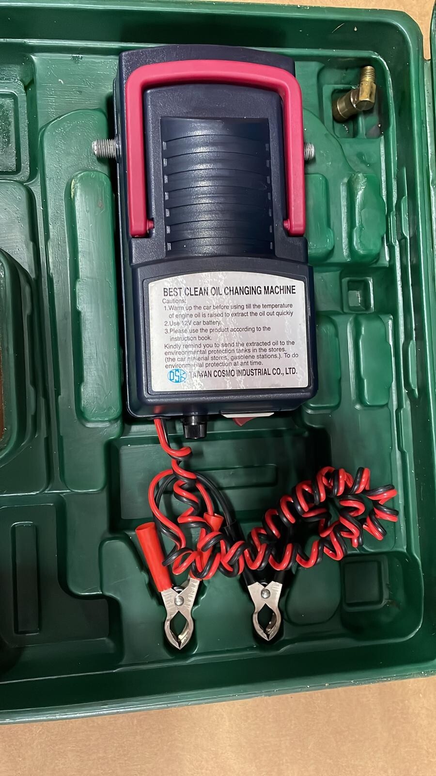 12V Best Clean Engine-Oil Extractor Machine