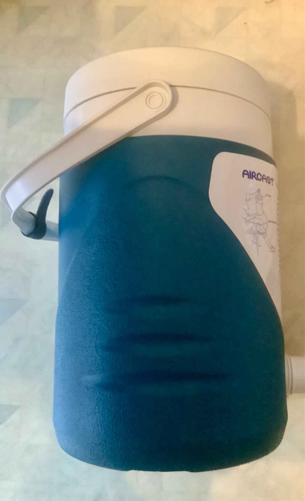 Coleman 6001 Aircast Cryo/Cuff Cooler Type, Hose Assembly and an insulation disk