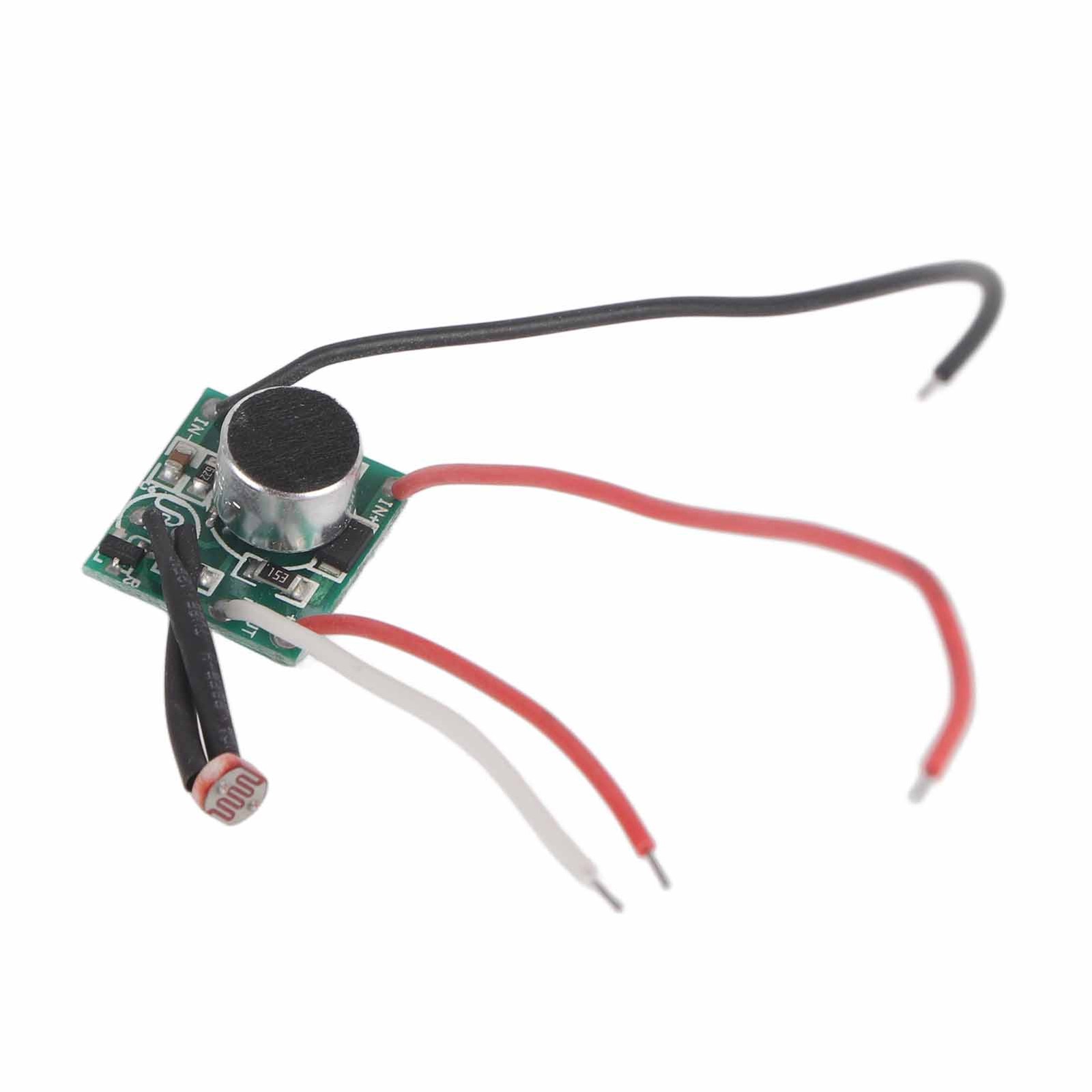 5Pcs Sound Control Switch Module Solar Light Sensor Module Circuit Board New