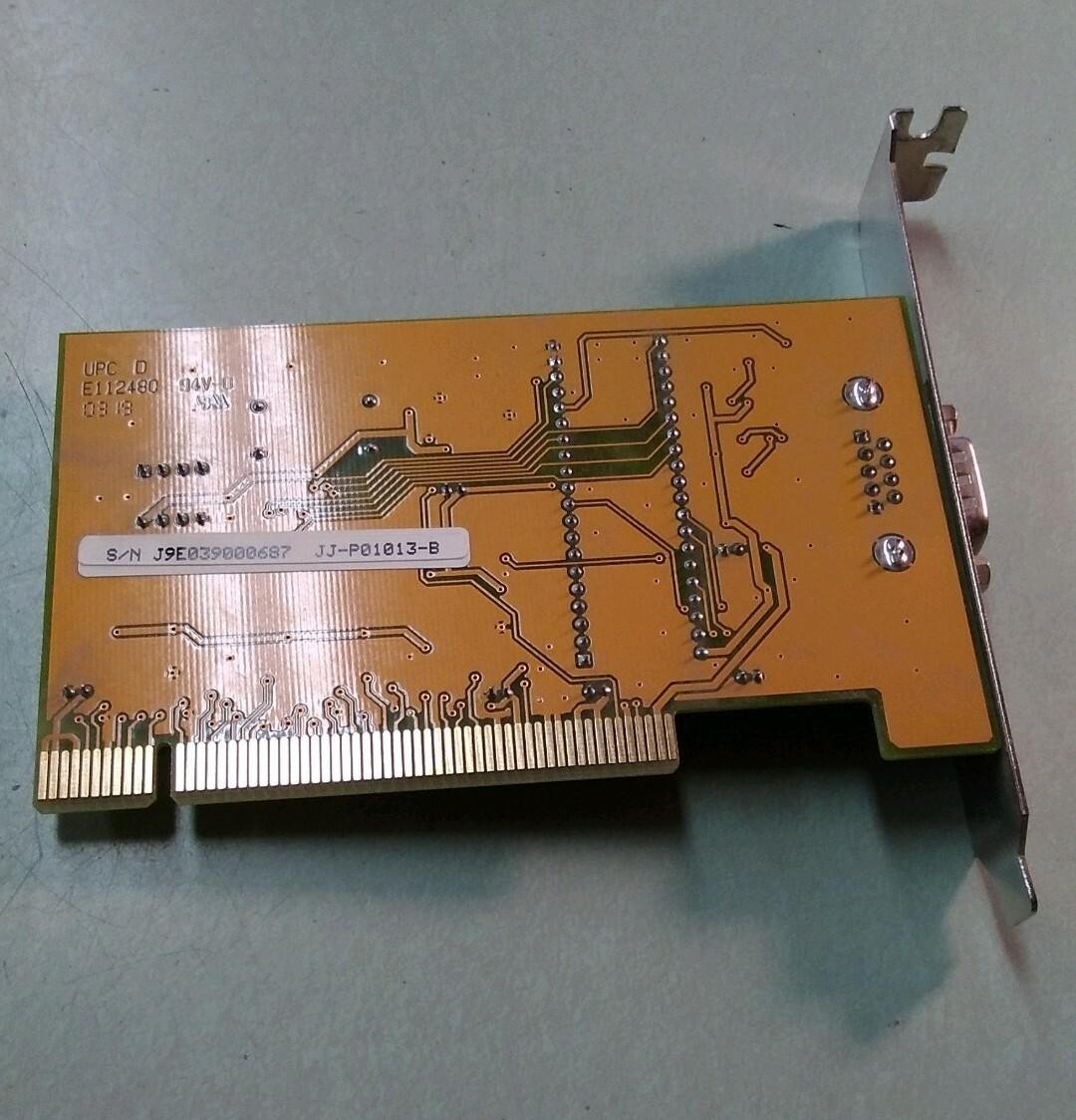 SIIG JJ-P01013-B PCI 1 Serial Port Card with 16550 Fast Serial
