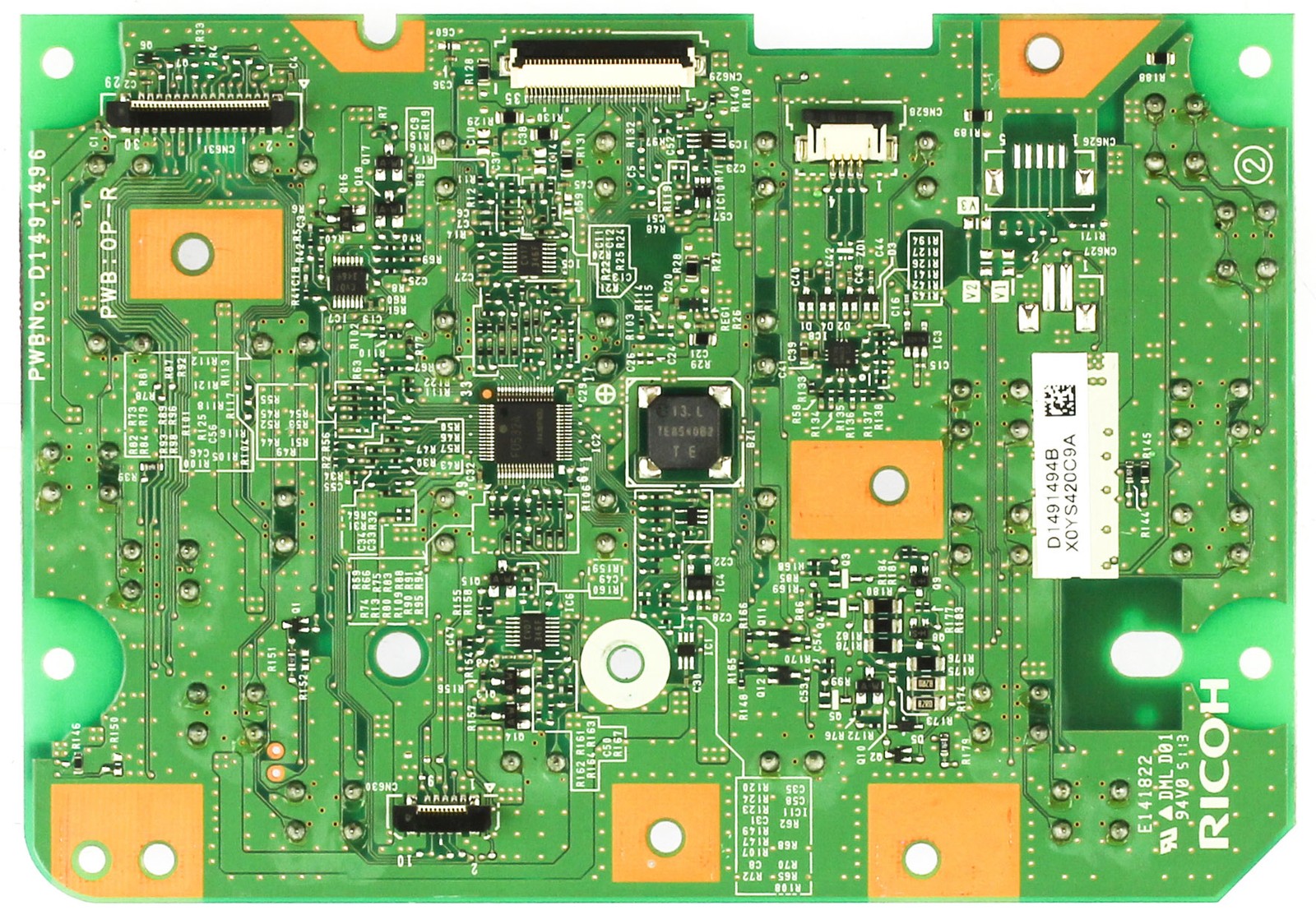 Ricoh D1491494B Printer Display Board