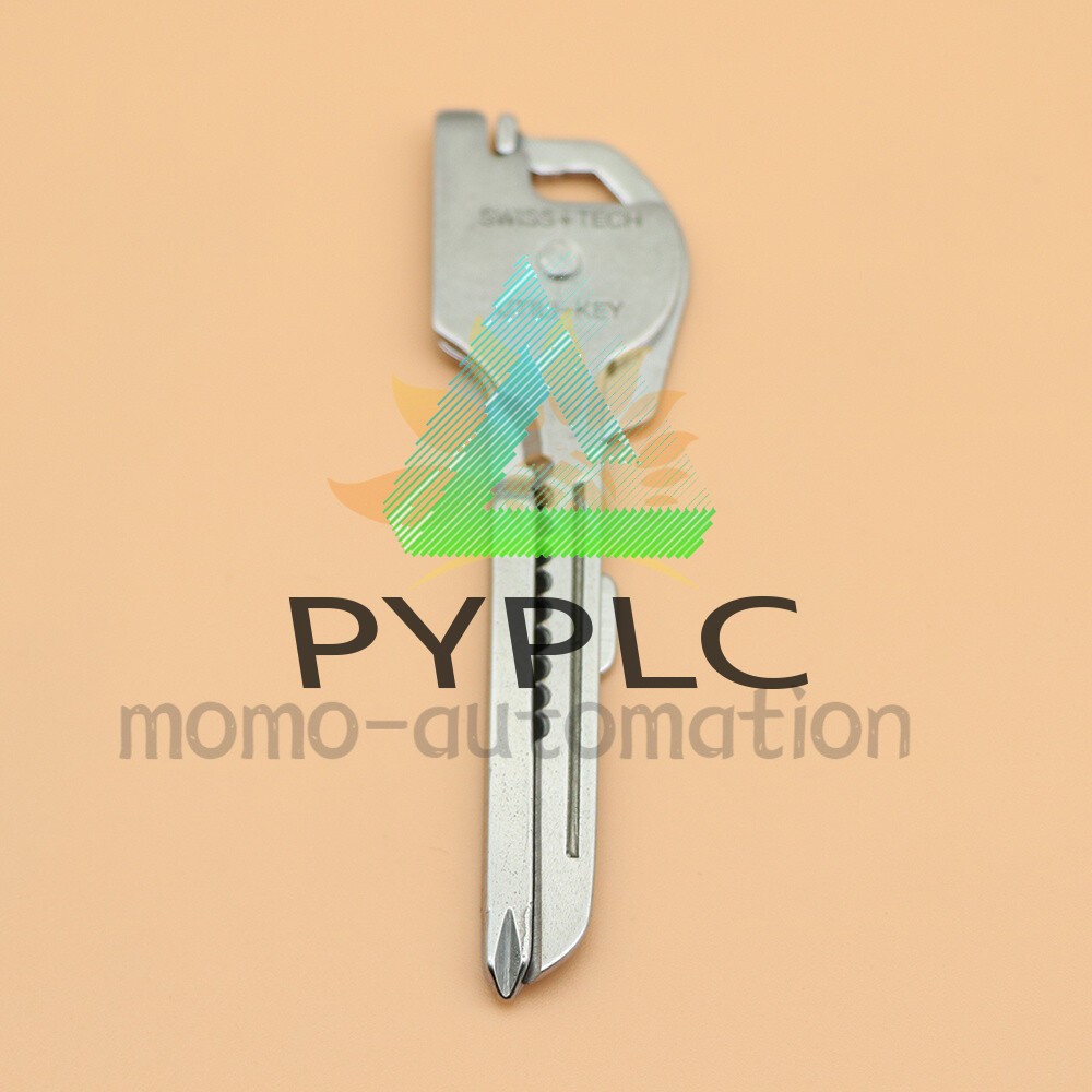 6-in-1 Utili Key Tool Keyring Keychain Gadgets Multifunction Stainless Steel