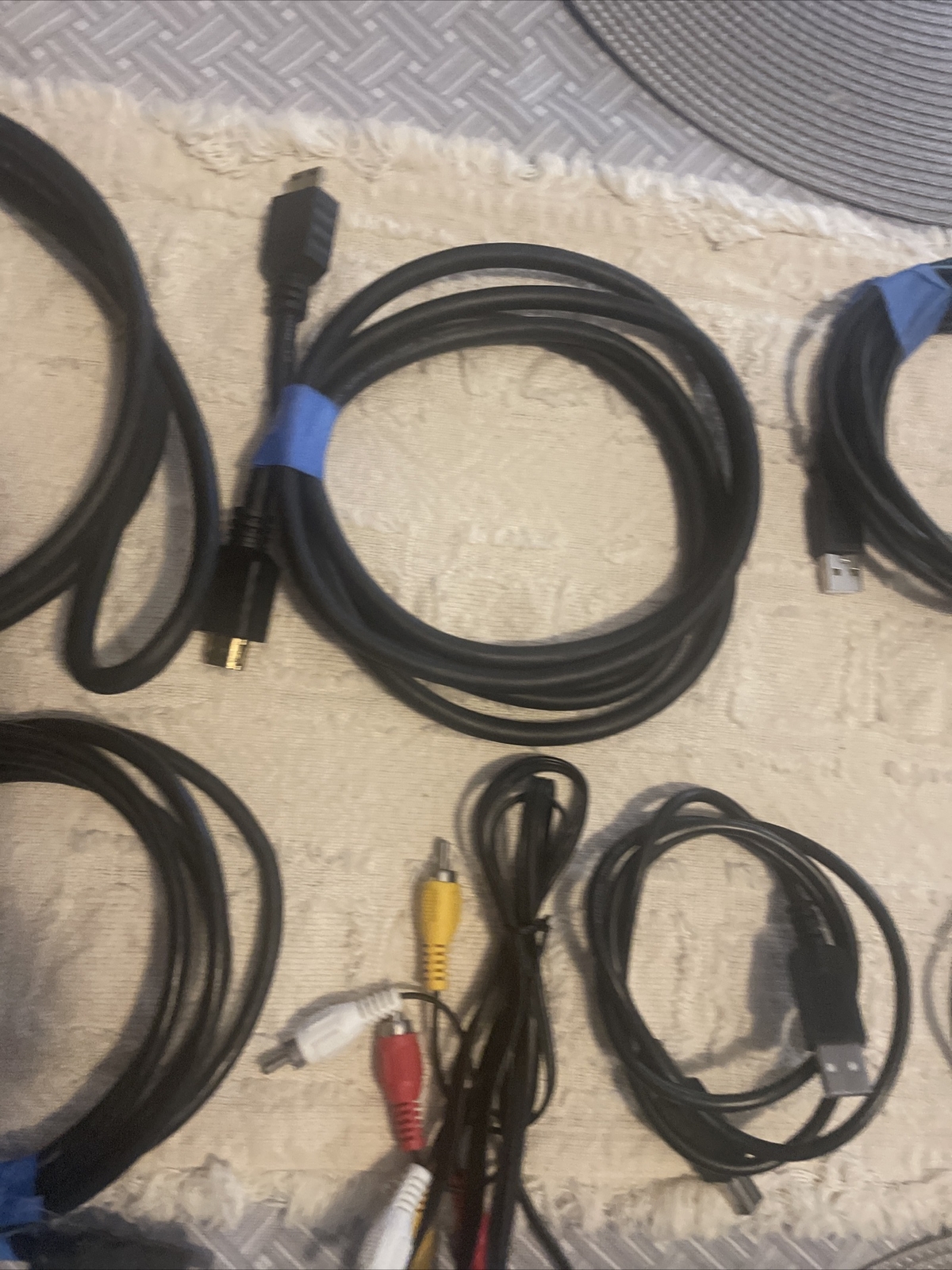 Assortment Of 12 Bundle Of Cords