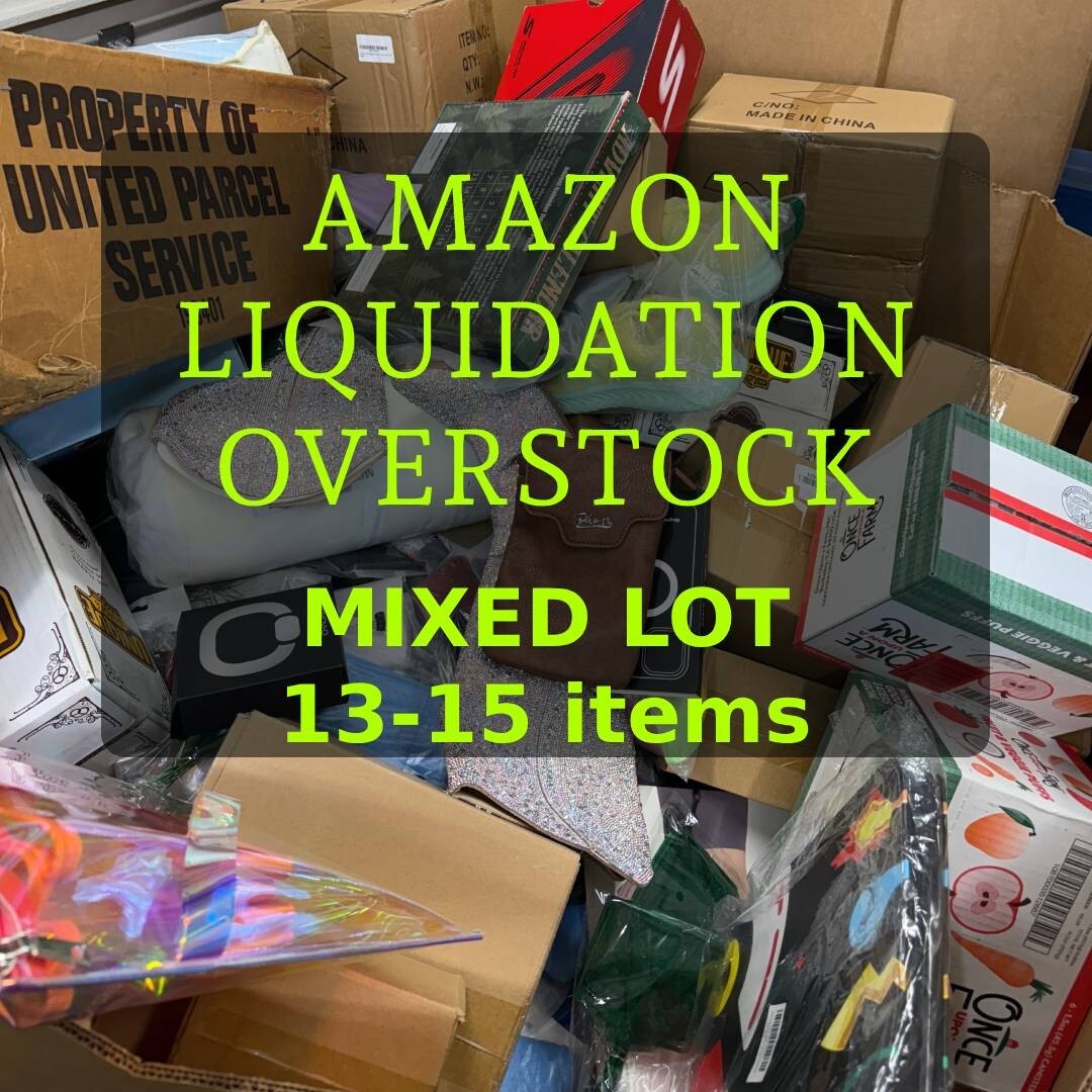 Amazon Overstock AMZ and TGT Liquidation Wholesale Mixed Lot Reseller Pallets