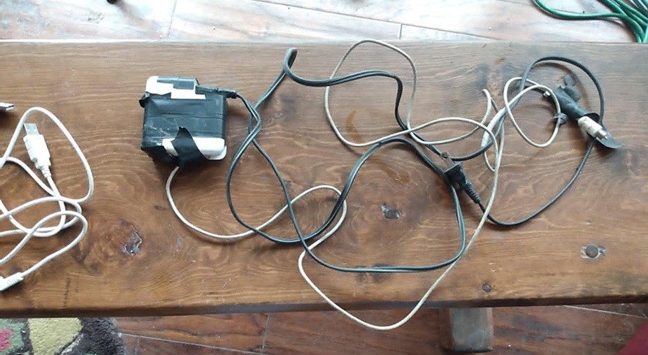 Hardware Misc Screws, etc. AND Computer Cables All Untested Parts Only