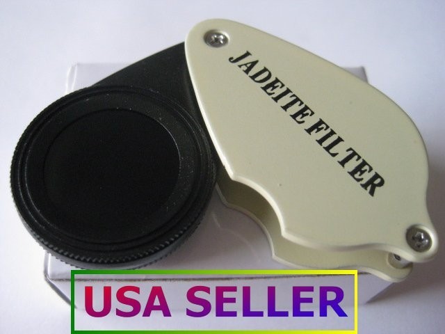 2 items bundle! Jadeite/chelsea filter + Ruby filter for gem testing gemstones.