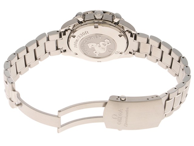 OMEGA Speedmaster Day-Date Triple Calendar Watch SS Auto 3221.30 Mens Watch Auth