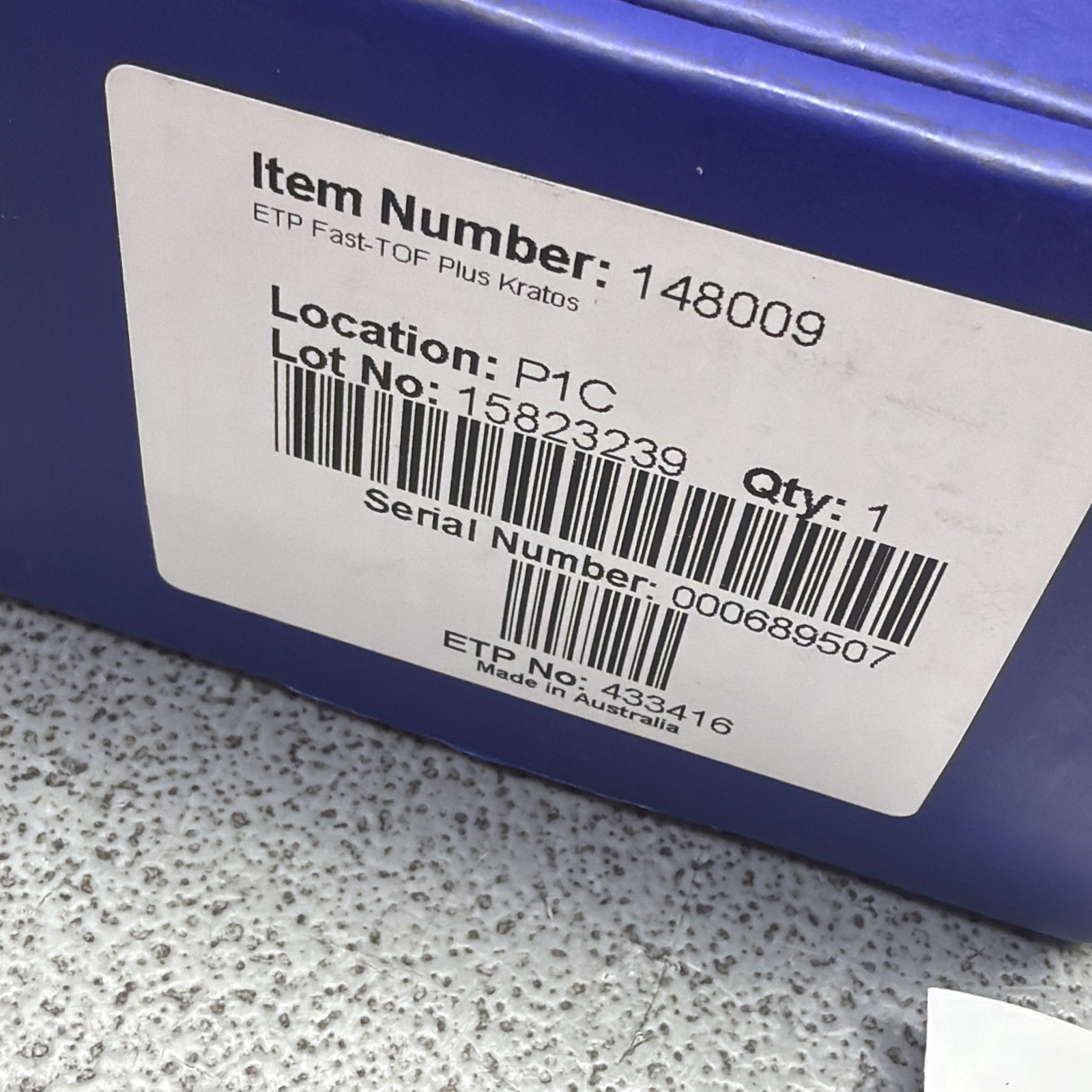 ETP Ion Detect 148009