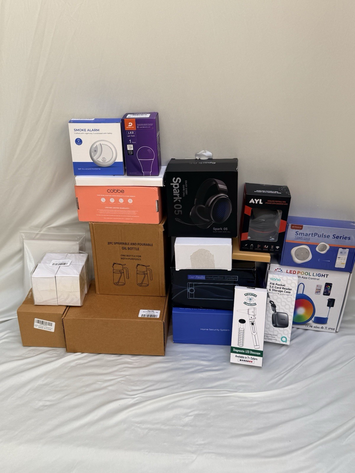 Amazon Overstock Reseller Lot Brand New Car Stereo Tech Audio & Home⁠