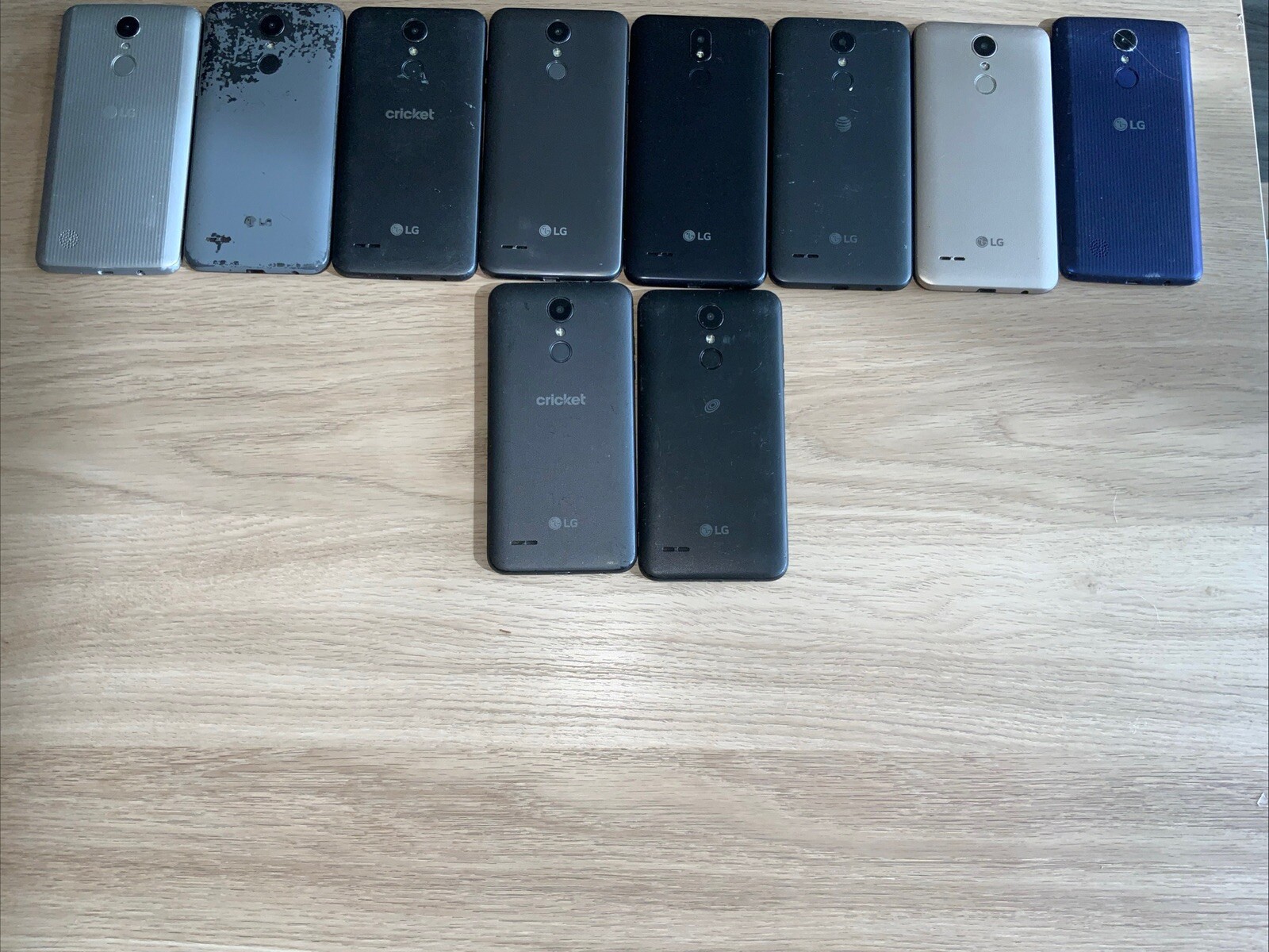 Lot Of 10 Lg K8 For Parts