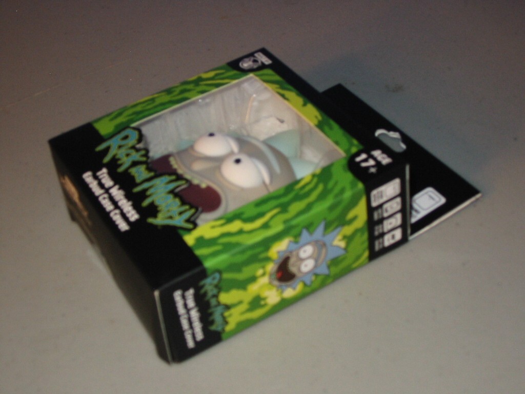 Rick And Morty True Wireless Earbud Case Holder Apple Air Pod Case New