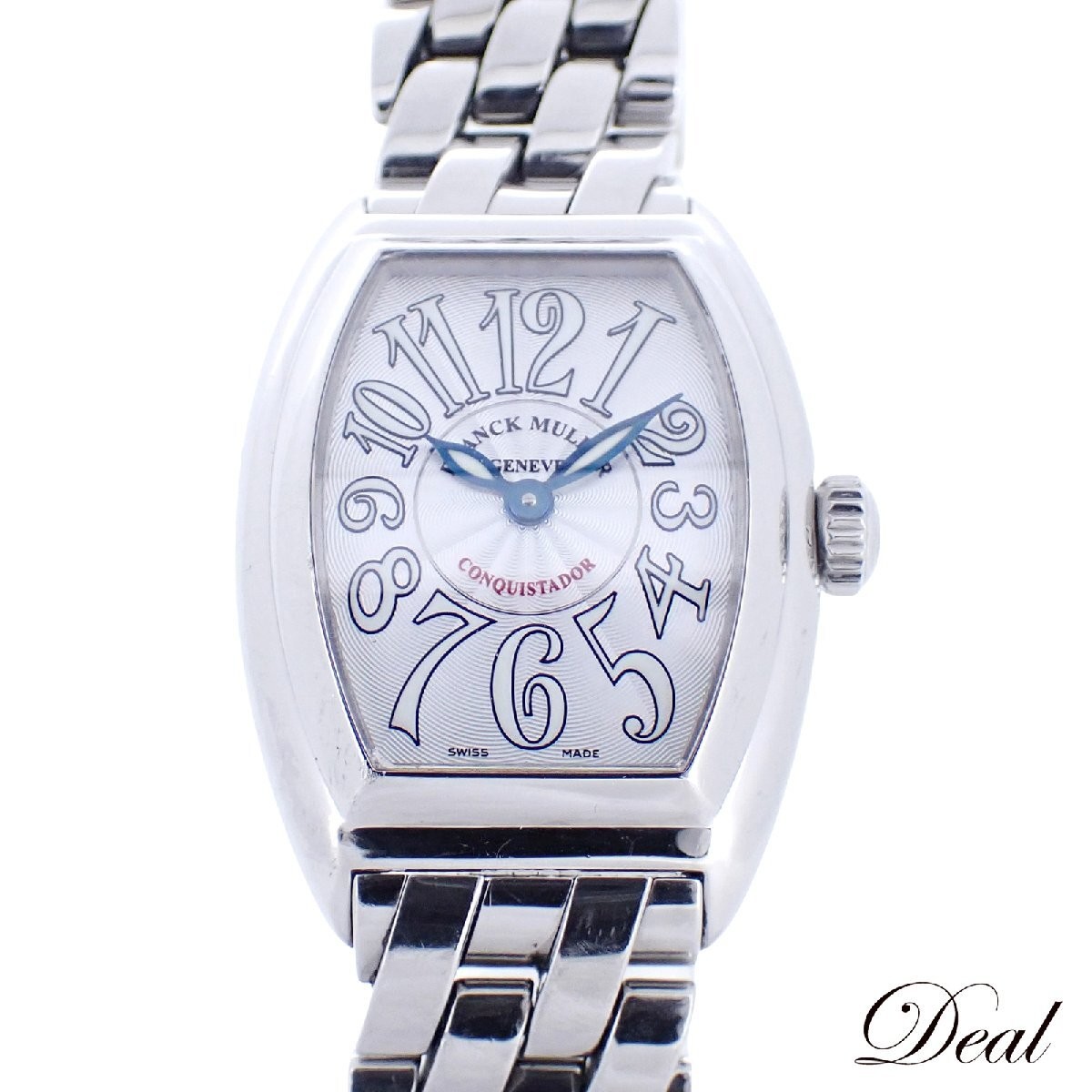 FRANCK MULLER Watch Conquistador 8005LQZ Silver Women’s Stainless Steel w/Box