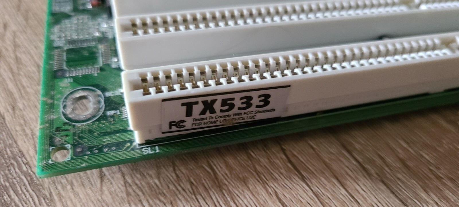 Tekram P5T30-B4E Rev. 1.1 Socket 7 with AMD K6 233ANR CPU memory cooler