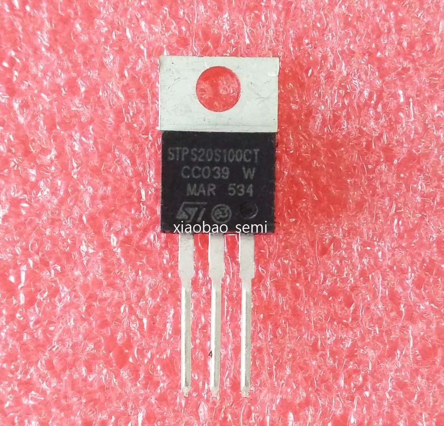 50PCS STPS20S100CT STPS20S100 TO-220 MBR20100CT 100V 20A ST