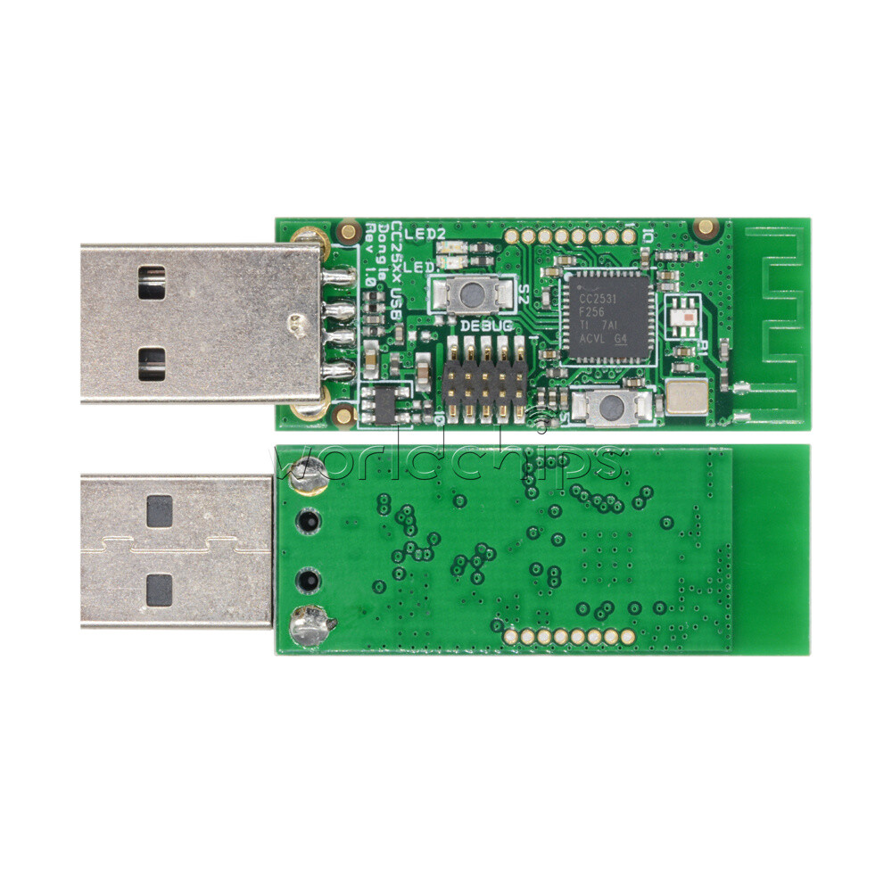 CC Debugger Emulator Programmer CC2531 Sniffer Board+USB Dongle Downloader Cable