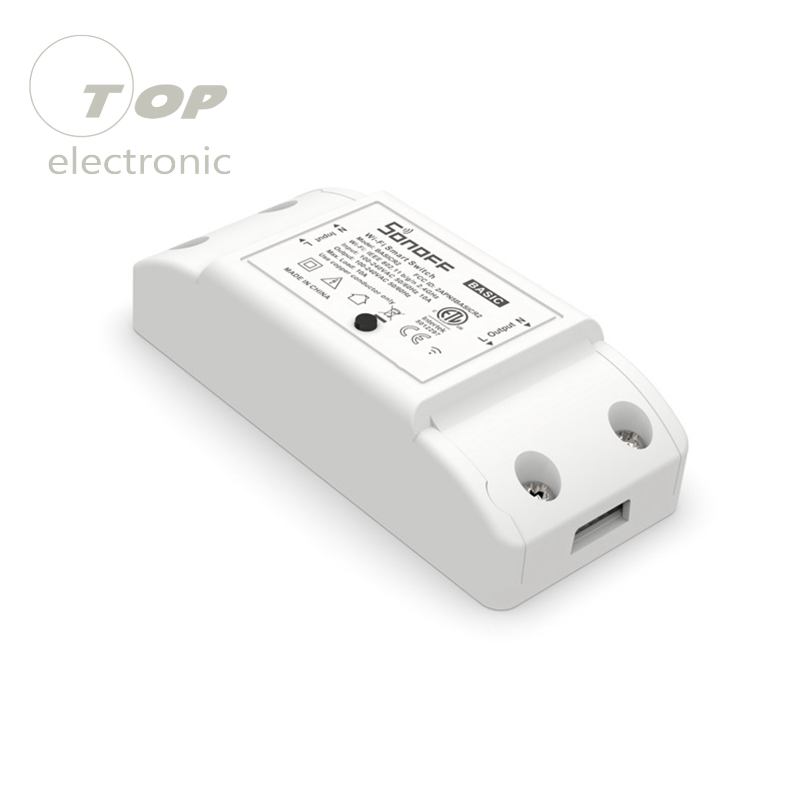 DIY Wi-Fi Wireless Switch For Smart DIY WiWith ABS Shell Mobile APP Timer Socket