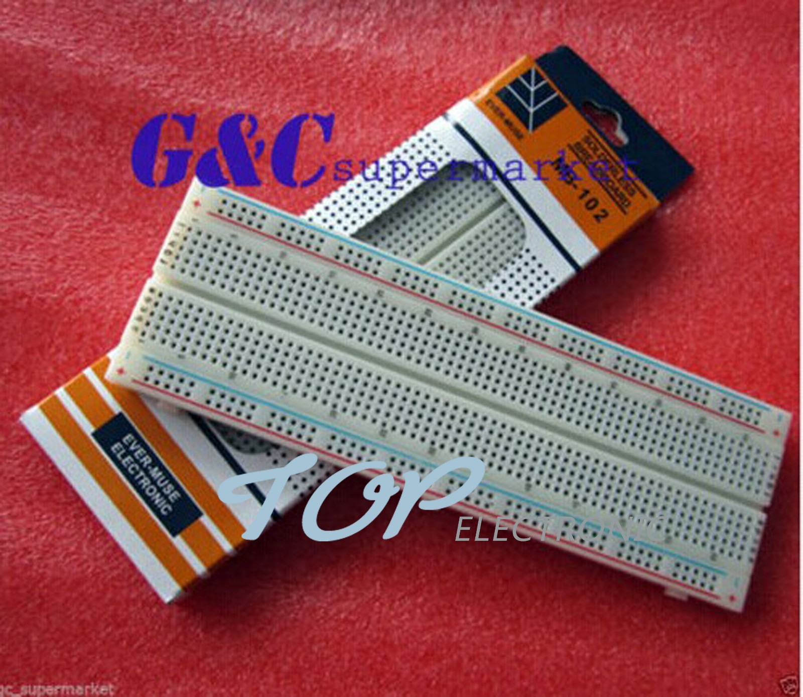 Solderless MB-102 MB102 Breadboard 830 Tie Point PCB BreadBoard For Arduino