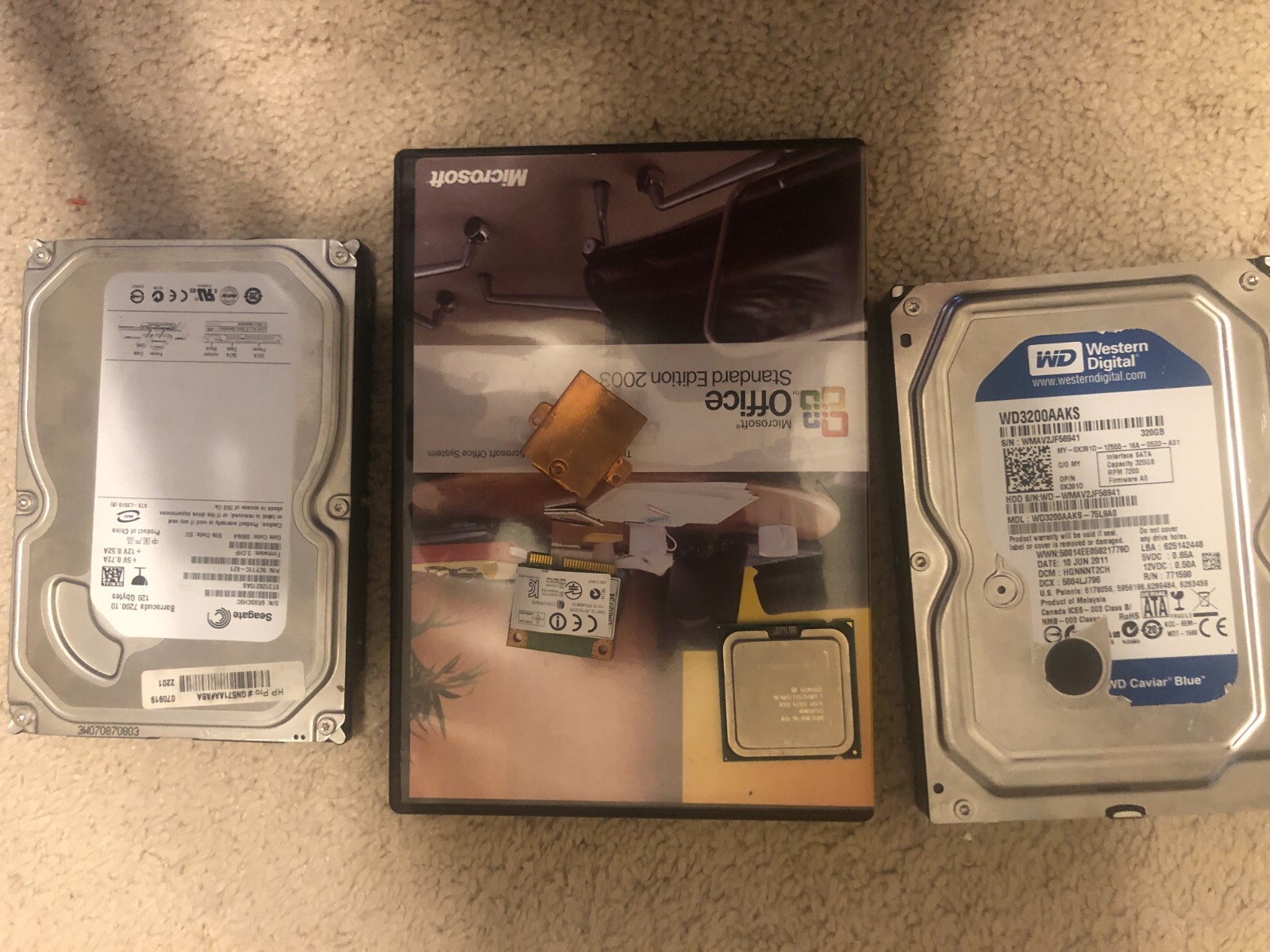 Computer Lot (Xbox, Dell G3, HARD DRIVE WITH VISTA) OFFERS ACCEPTED