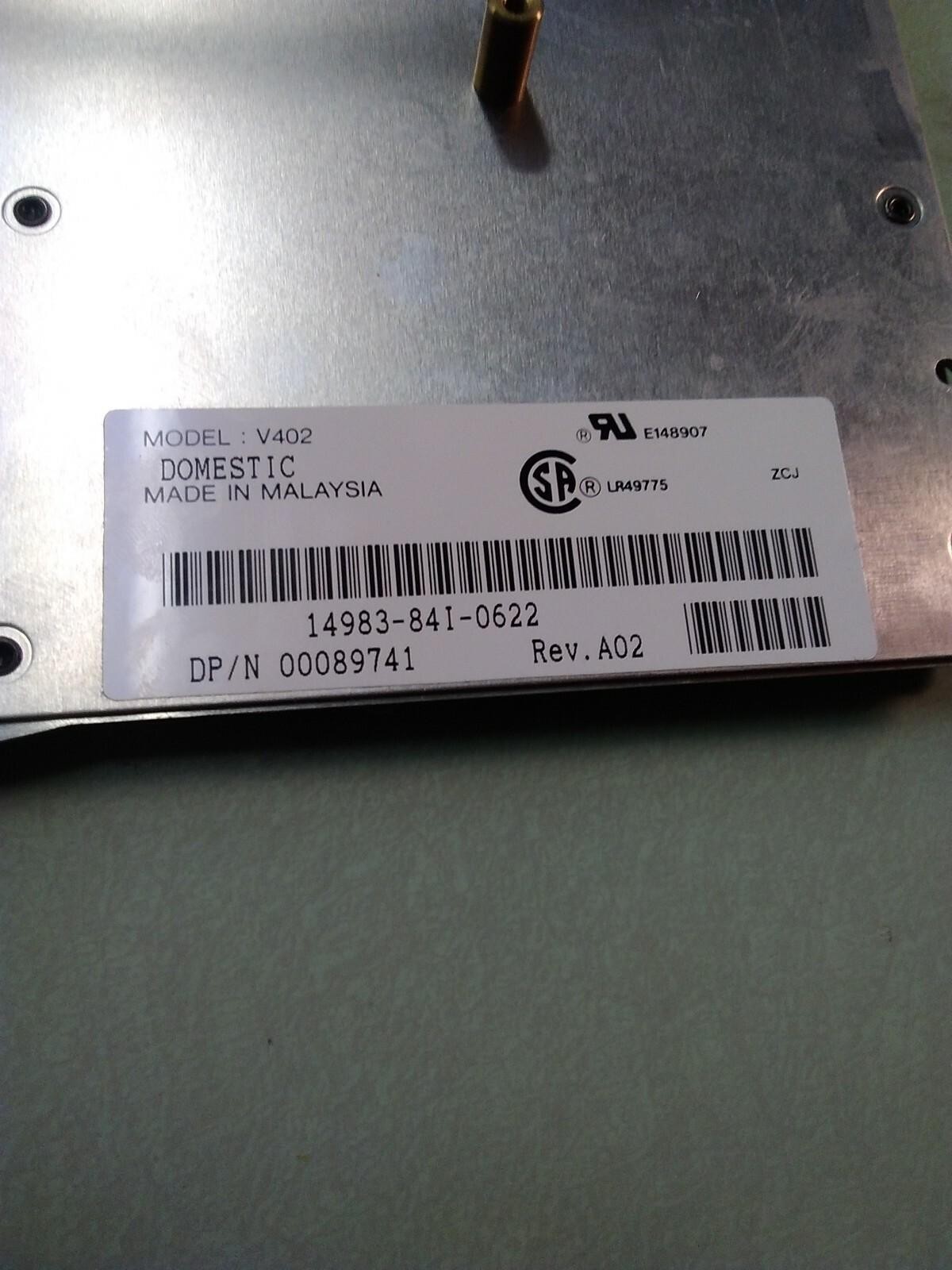 Dell V402 Keyboard 00089741 Laptop REV A02