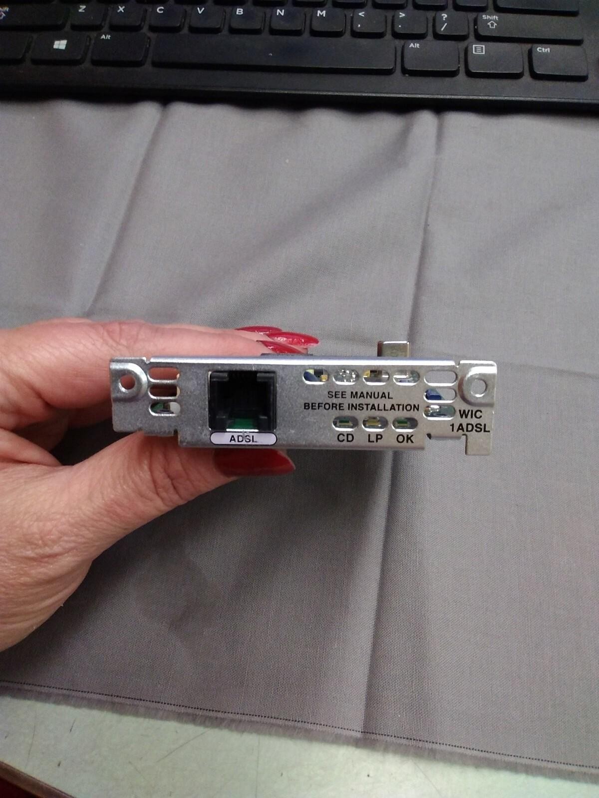 ADSL WIC CARD FOR CISCO 1841 SYSTEM 73-4771-09 800-066575-04 DO