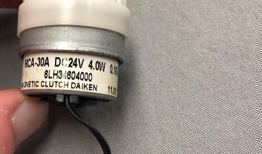 Daiken Magnetic Clutch 6LH34604000 MCA-30A DC24V
