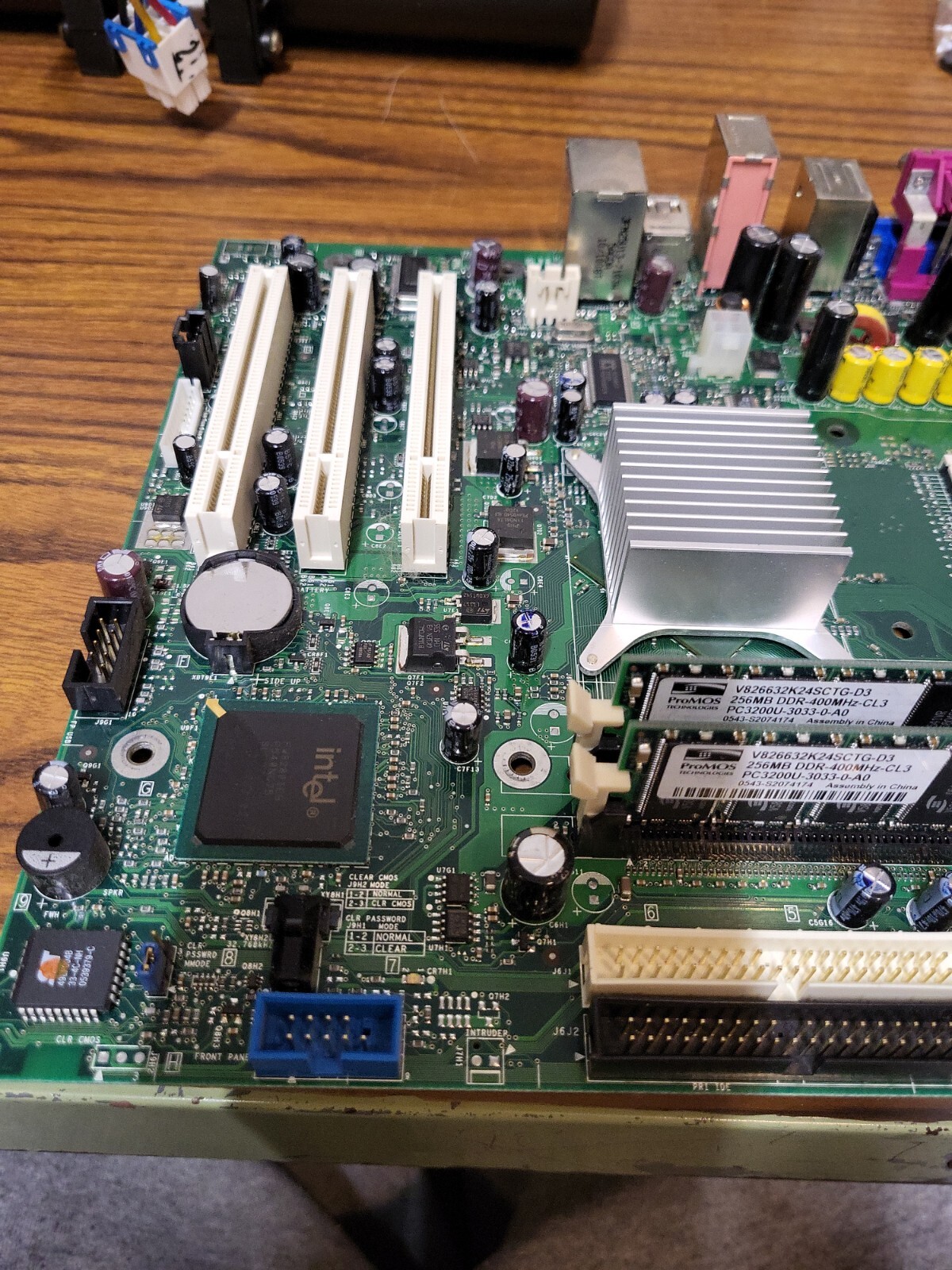 Dell Dimension CN-0CF458 intel D28751-302 system board CPU SL7NU