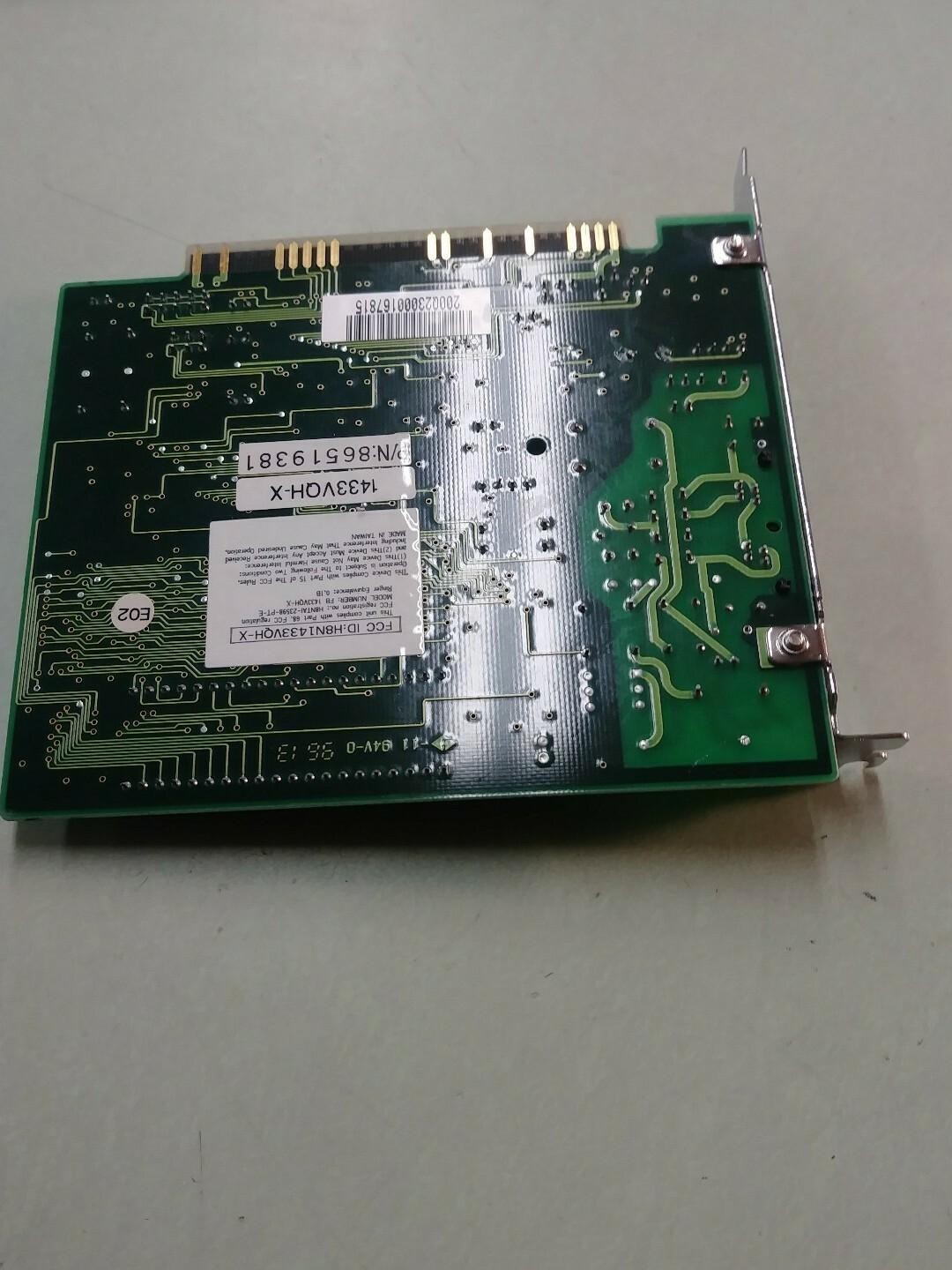 V1433VQH-X ISA Voice Modem Card