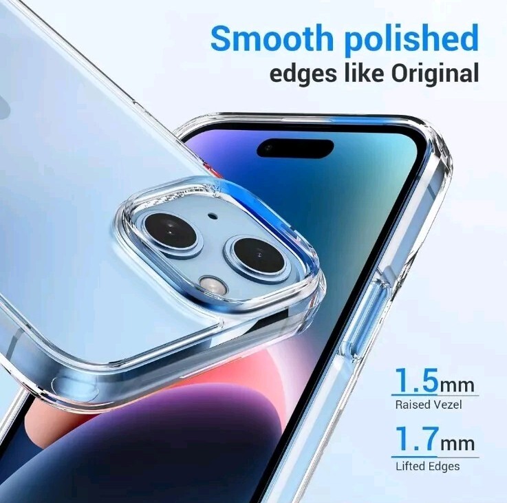 (Lot of 2) AVEN 5 in 1 for iPhone 15: Case, 2+2 Temp. Glass Screen/Cam Protector