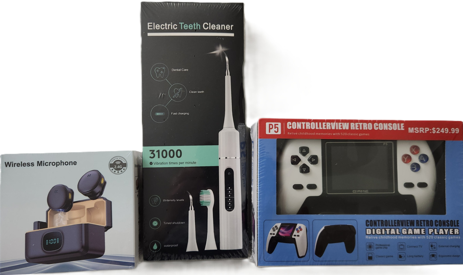 Mixed Electronics Wholesale Lot – NIB – Resale Bundle FREE Earbuds Included