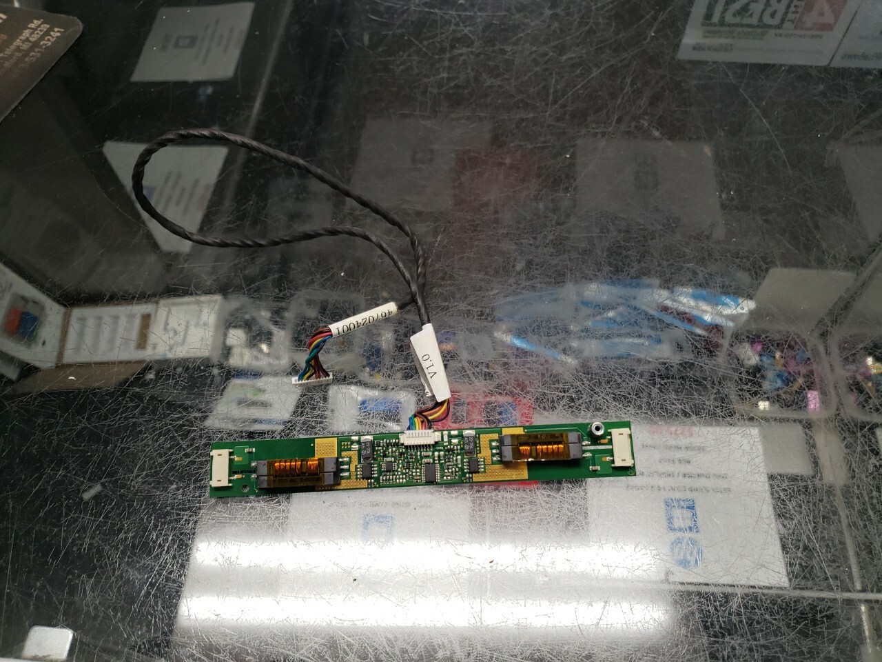 ALL IN ONE POS Backlight Inverter LXMG1624-13091 REV A Par M7125-01 FREE SHIP