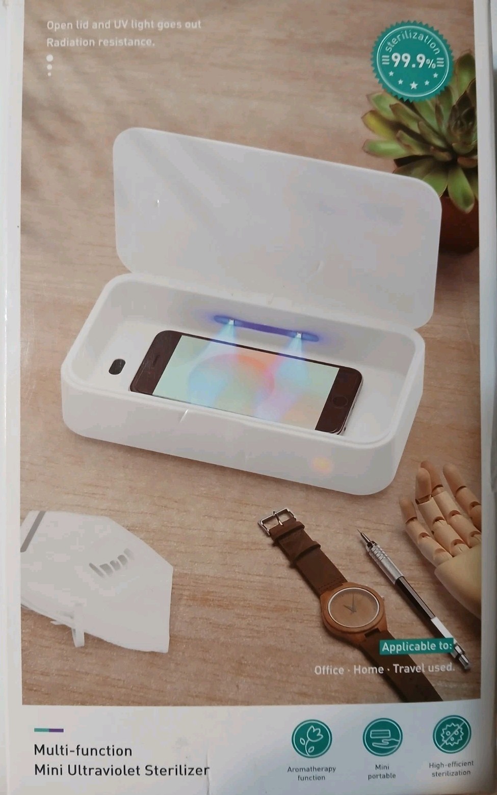 Multi-function Mini Ultraviolet Sterilizer, phone Sterilizer, any small objects