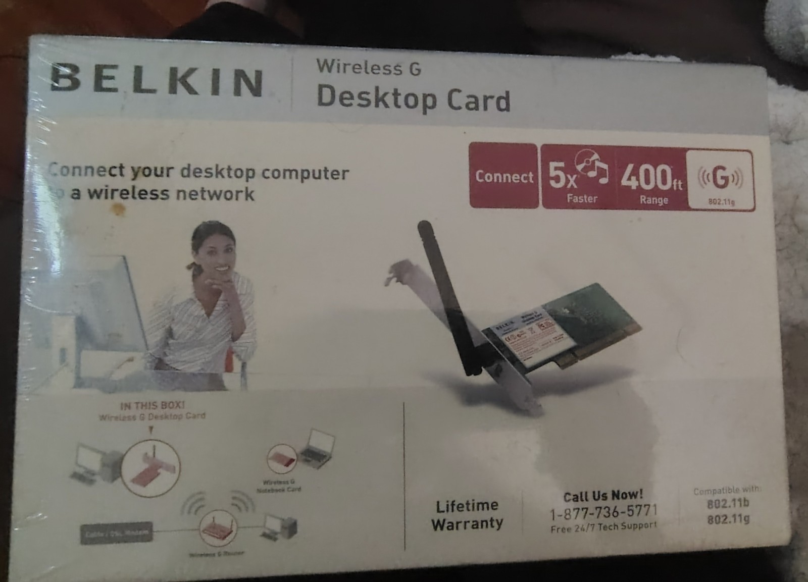 Belkin Linksys Buffalo Zoom MultiTech Mixed Lot Wireless-G Adapters Multi Modem