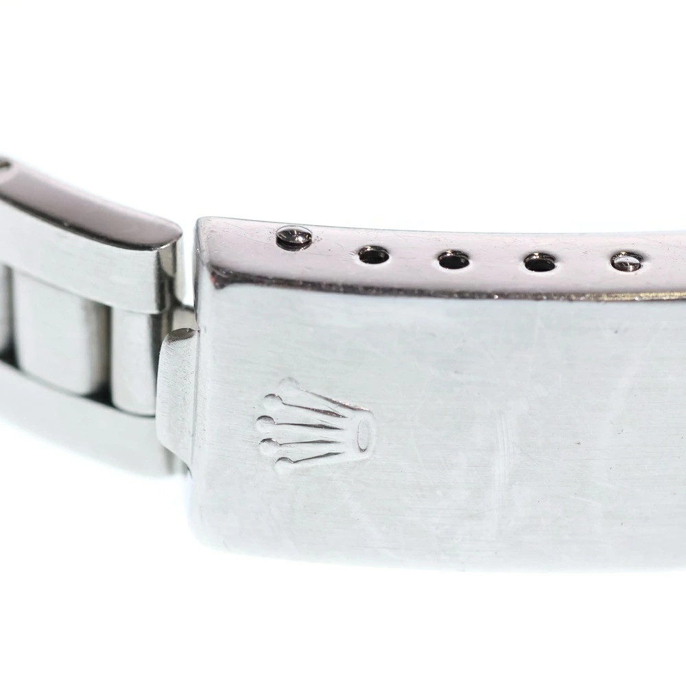 ROLEX Oyster Perpetual Date Gray Dial SS Automatic AT 6517 Ladies’ Watch