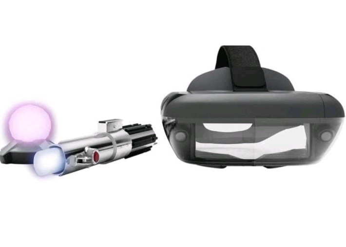 Star Wars: Jedi Challenges AR Headset with Lightsaber Controller & Tracking #JC