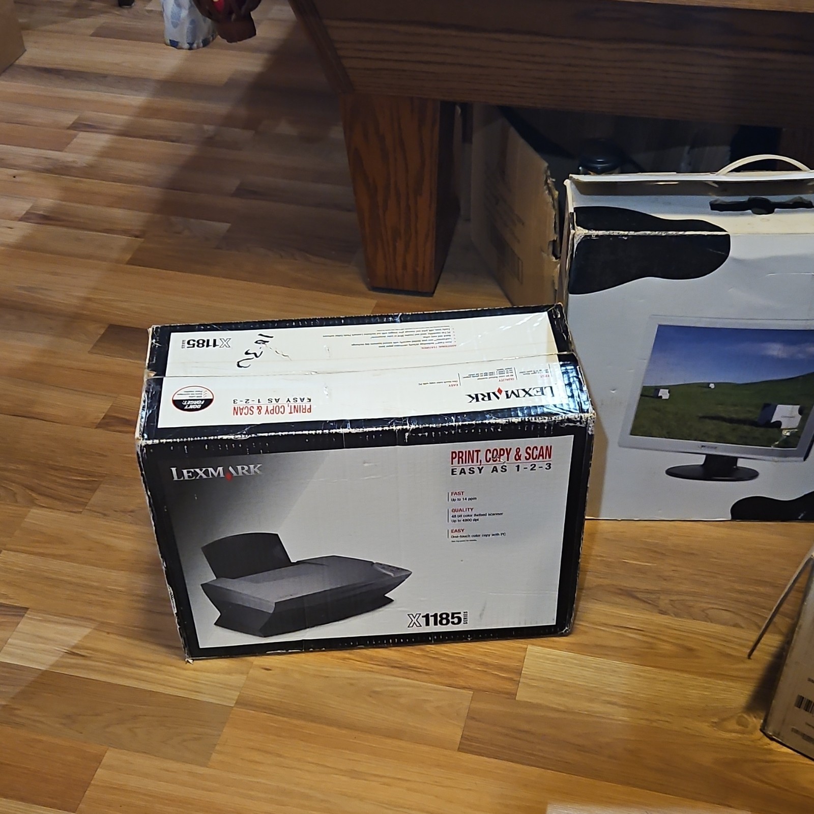 Gateway Desktop Computer, 19″ Monitor & Lexmark X1185 Printer Mixed Lot