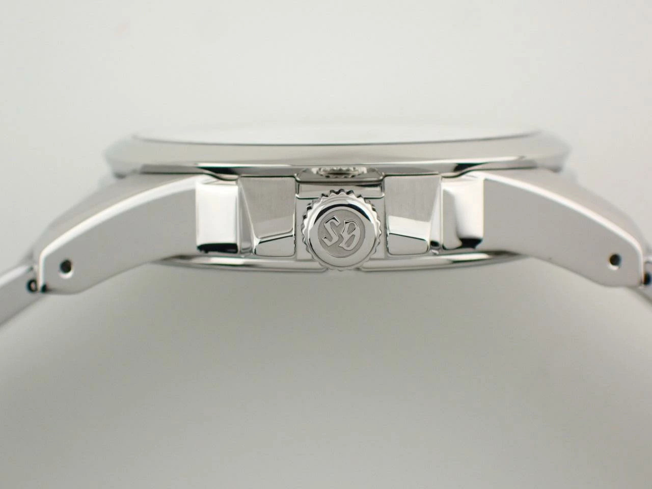 Grand Seiko Wristwatch quartz SBGX057 men silver color stainless steel