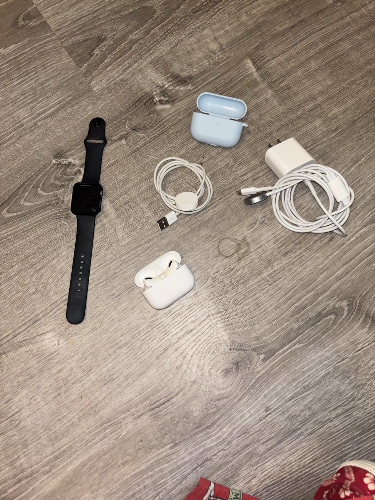 Apple Watch & AirPods Mixed Lot with Chargers, Bluetooth, Compatible with iPhone
