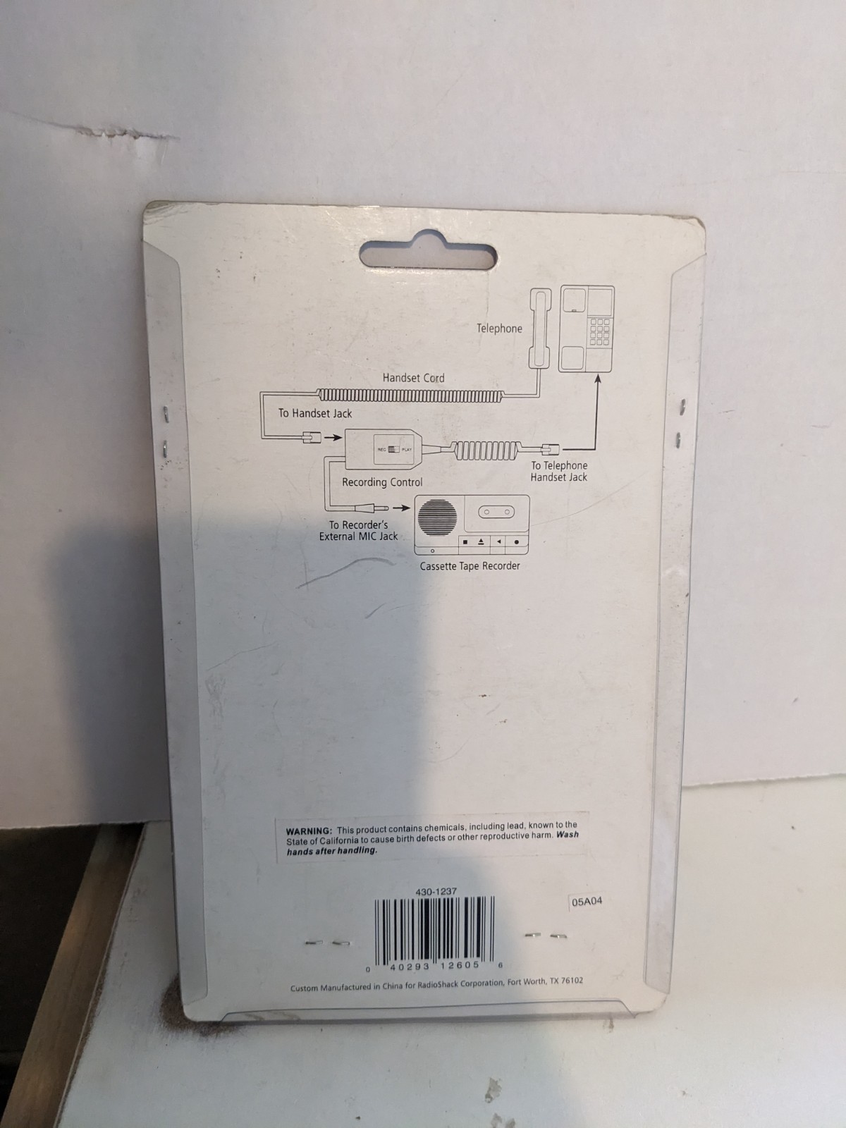 Radioshack Mini Recorder Control – Electronics Office Electronics Telephones &