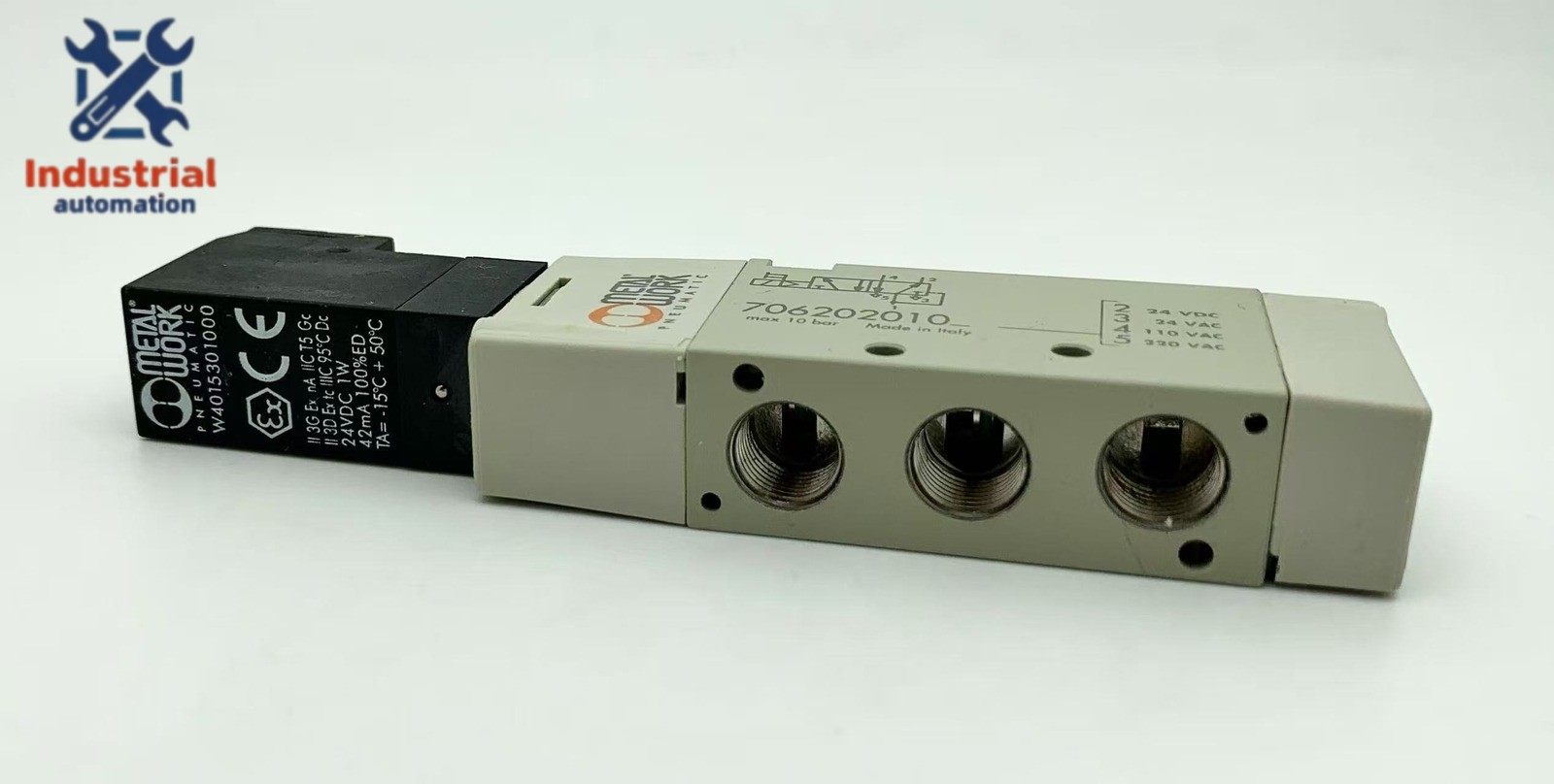 1PCS BRAND NEW Italian METAL WORK solenoid valve 706202010 24VDC Free delivery